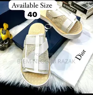 Bottega Vented, Dior N Versace Slides Available in Stock With Size