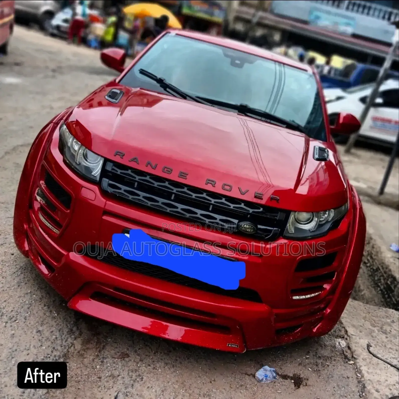 Range Rover Evoque 2door Coupe Windscreen Available