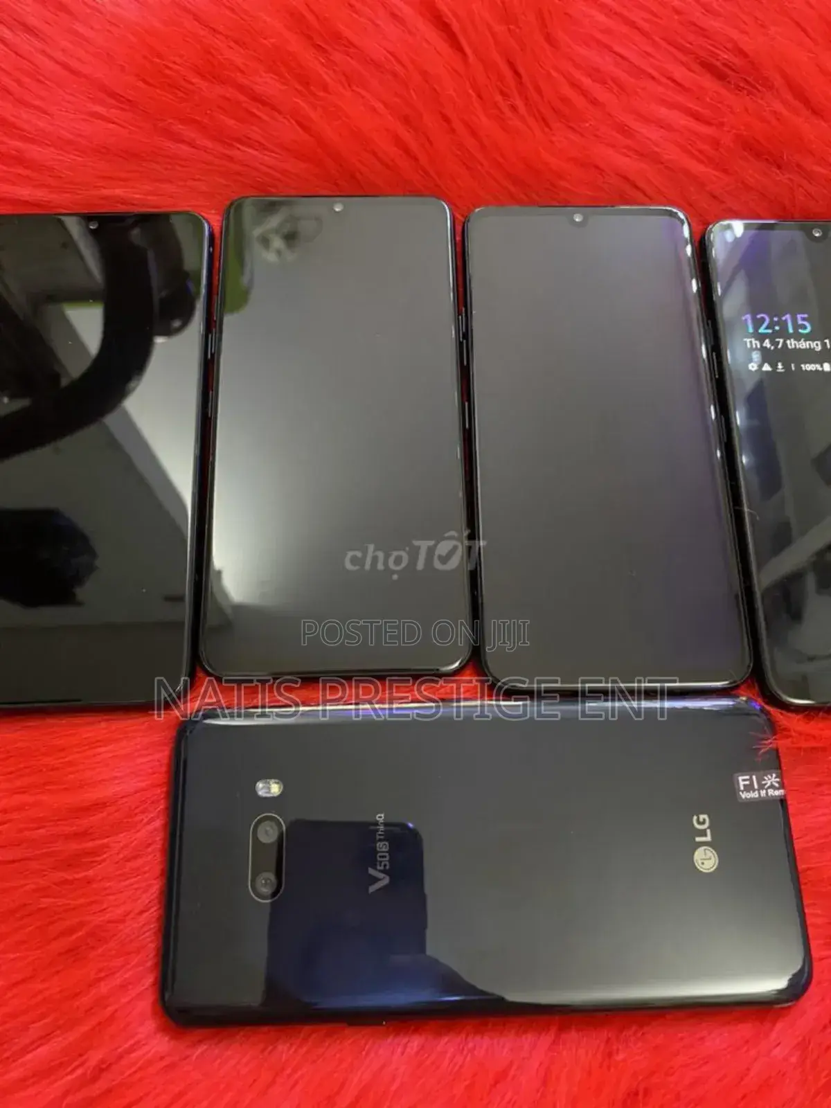 New LG V50S ThinQ 256 GB Black