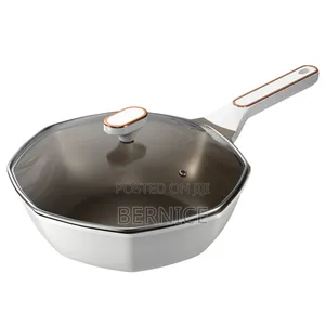  Premium 32cm Non-Stick Frying Pan With Glass Lid 