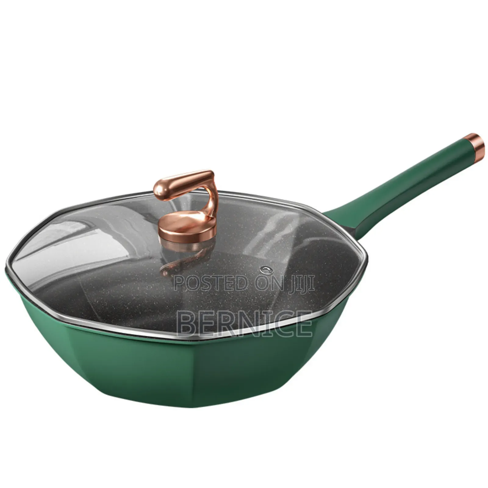  Premium 32cm Non-Stick Frying Pan With Glass Lid 