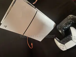 Very Neat Ps5 Slim With 2 Controllers and Nice Games