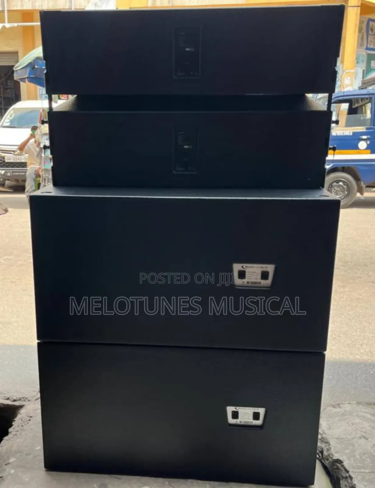 GLS 15inches Line Array and 18inches Double Bass Speakers