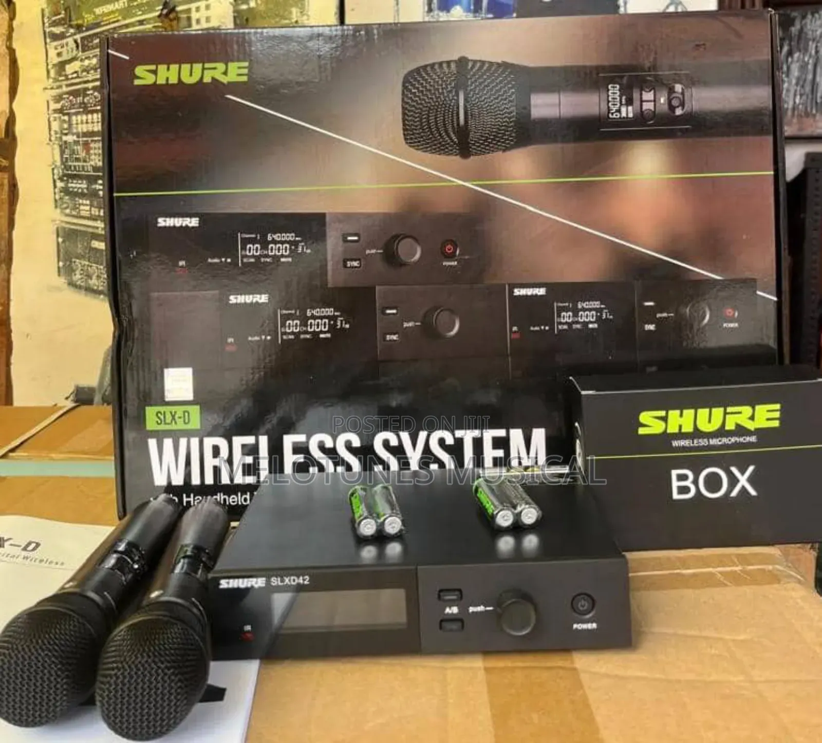 Shure SLX-D 2in1 Digital Wireless Microphone System