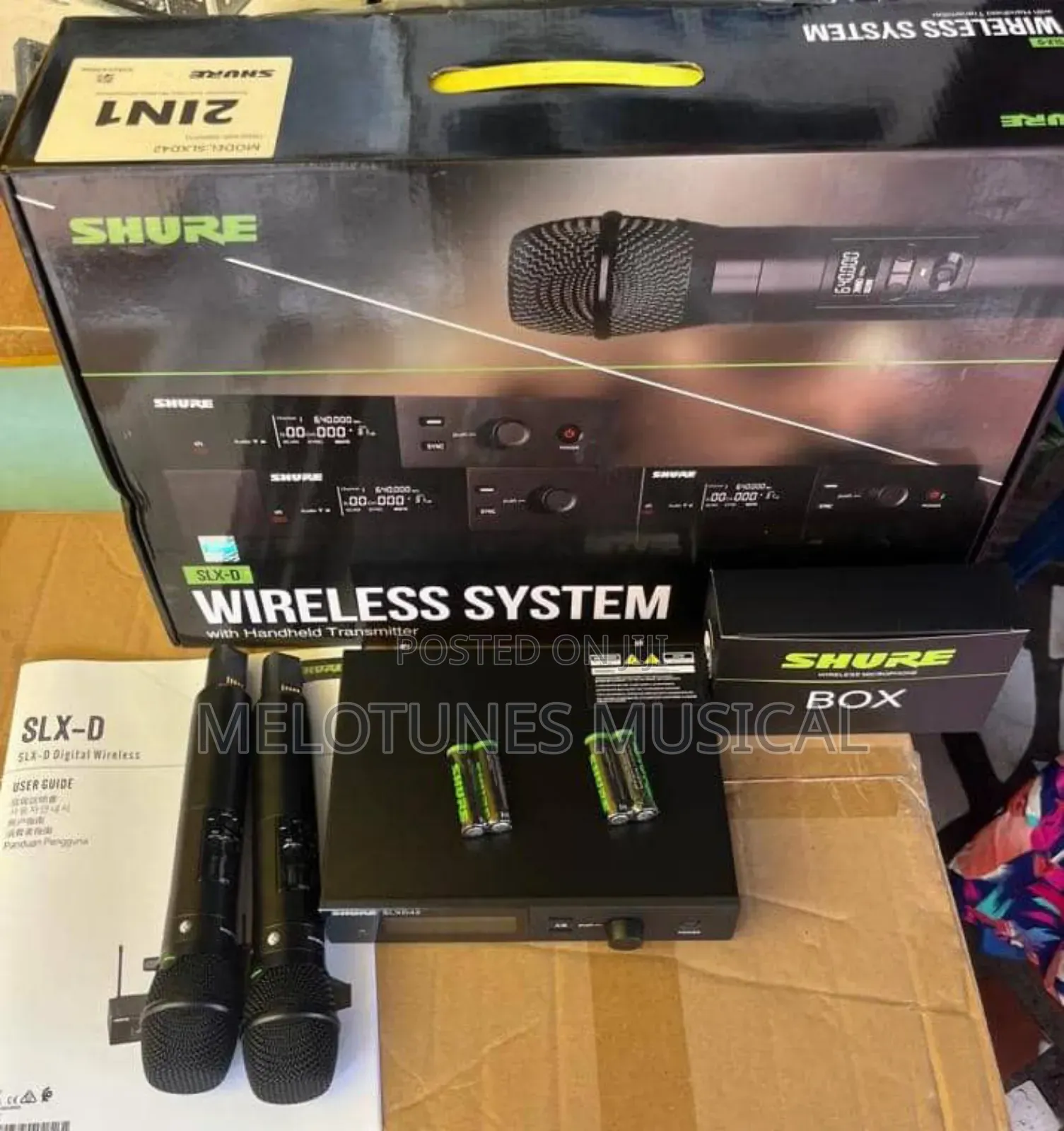 Shure SLX-D 2in1 Digital Wireless Microphone System