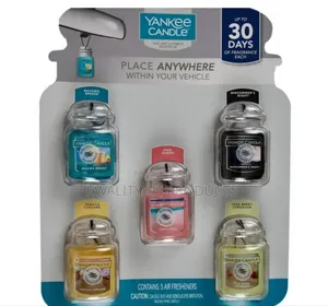 Yankee Candle Car Air Freshner - 5 Pack