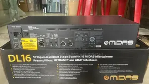 Midas Dl16 16 Input, 8 Output Stage Box