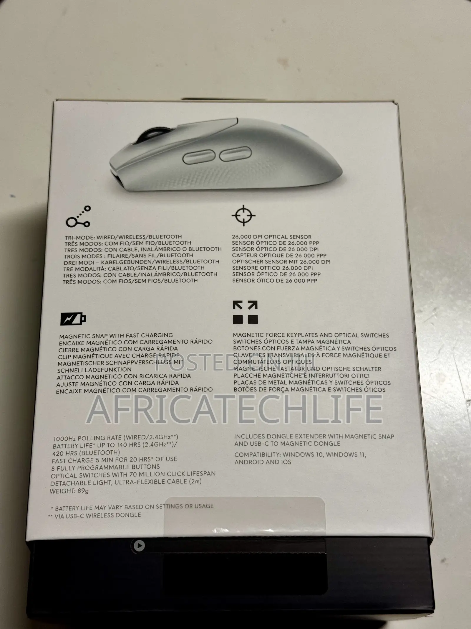 Alienware 720m Tri-Mode Wireless Gaming Mouse - Brand New