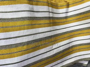 Gold and White Northern Kente(Fugu)
