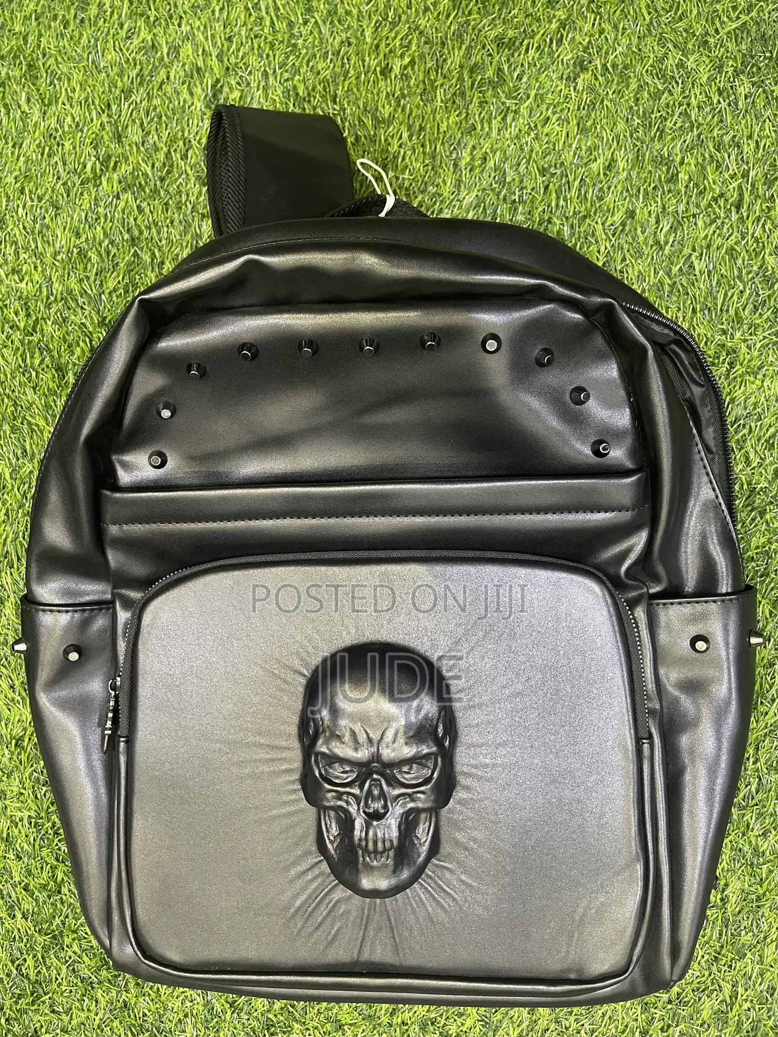 Black Skull Backpack