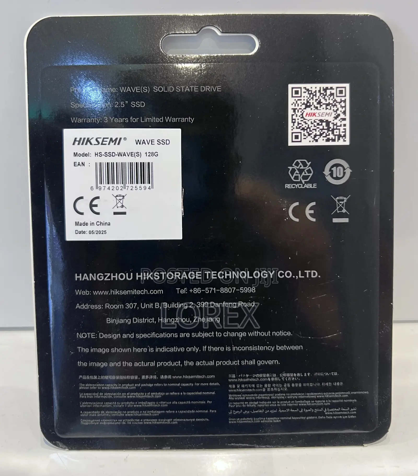 Hiksemi SSD 128gb Hikvision