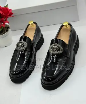 Versace Mirror Men Leather Shoe
