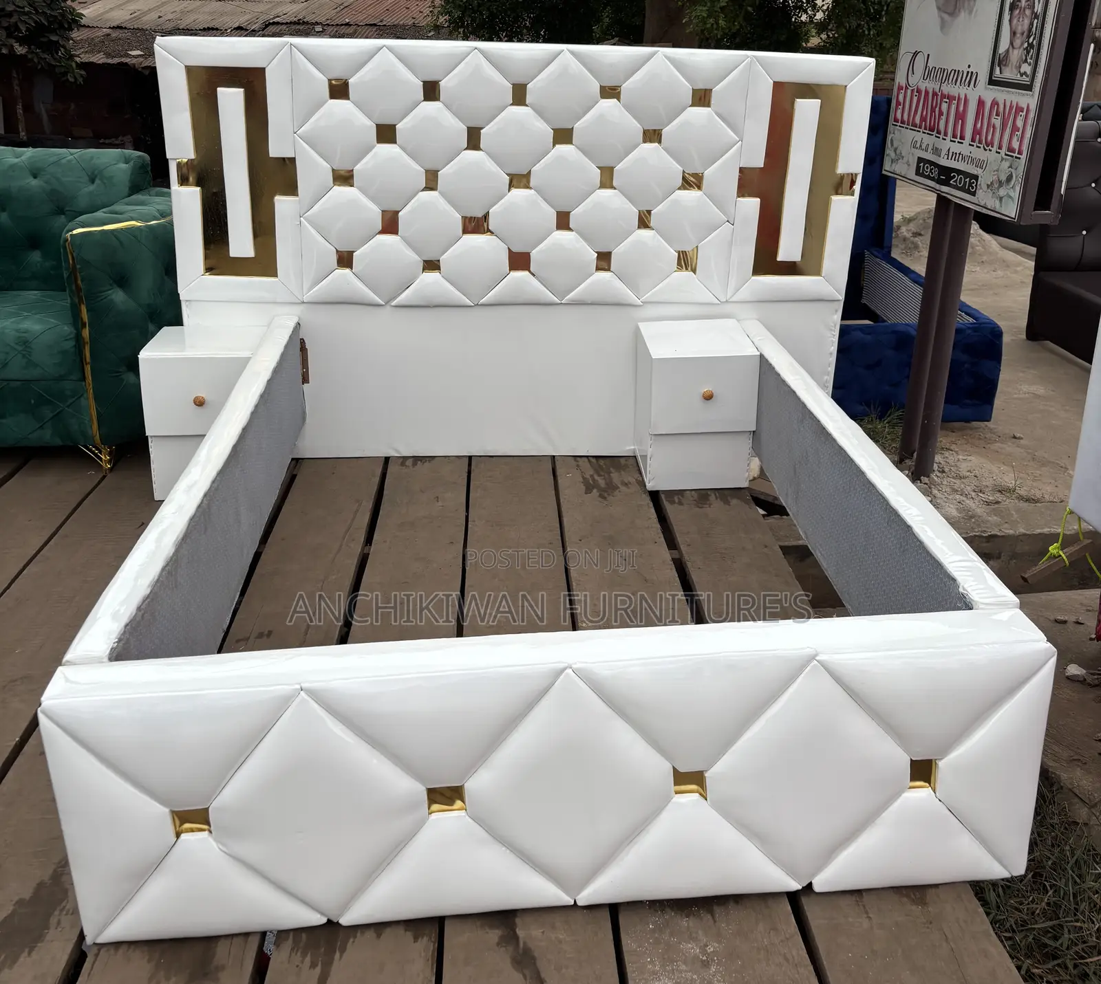 On Promotion Queensize Bed With 2 Drawers (Delivery Before Payment)