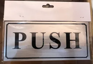Push / Pull Door Sign