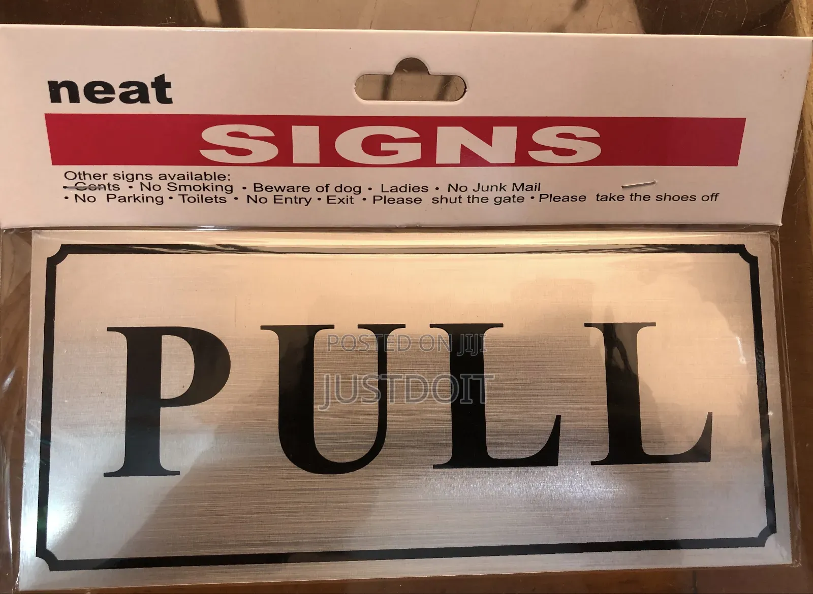 Push / Pull Door Sign