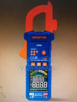 Wadfow Digital Ac Clamp Meter 6000 Counts 600a - Wdm6505