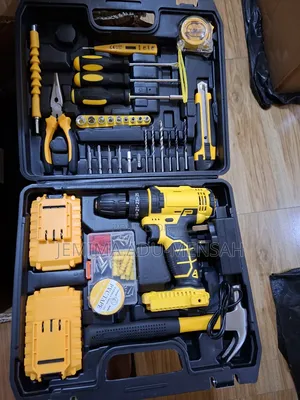 Rechargeable Cordless Drill Complete Tool Set