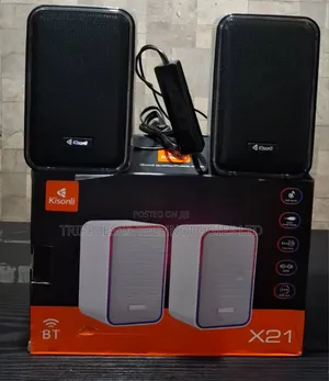 Kisonli X21 Usb Stereo Speaker + RGD Light + Bluetooth