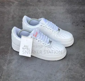 Nike Air Force 1 All White Sneaker