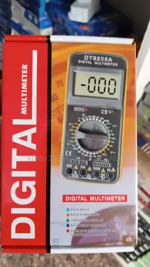 Digital Multimeter–Professional Multi-Function Tester With Lcddisplay
