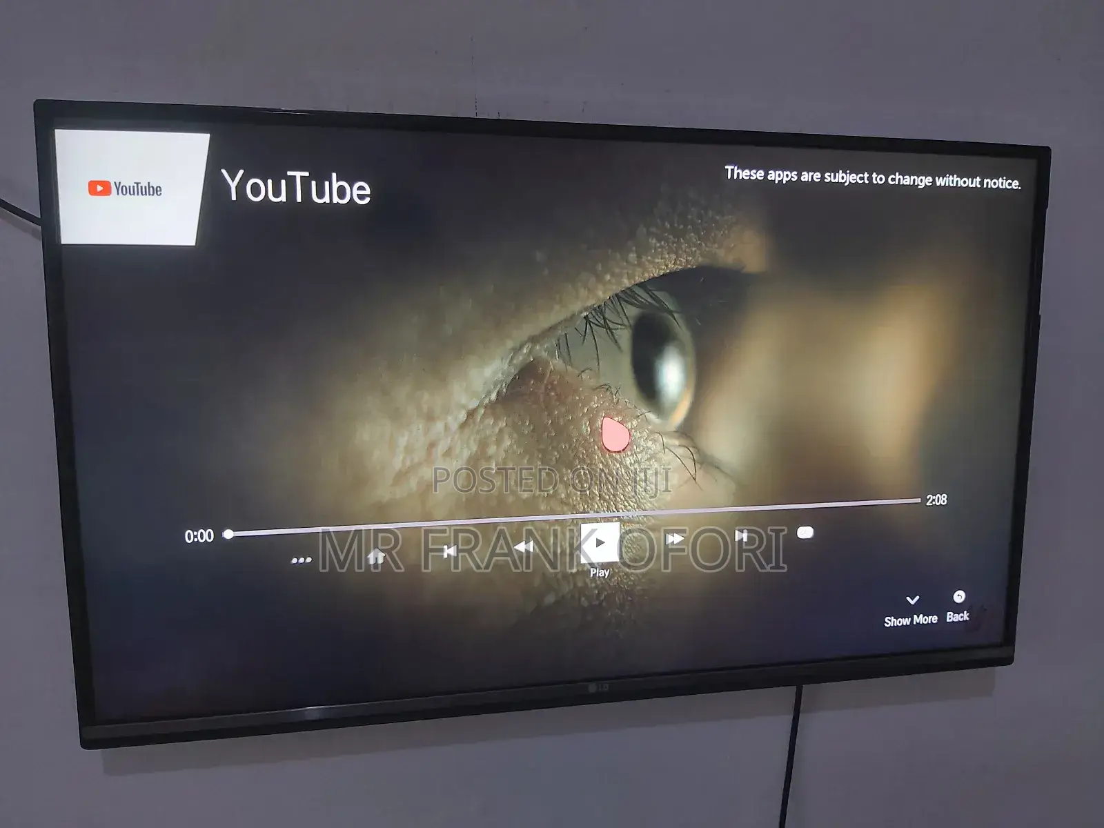 Lg 43inches Smart