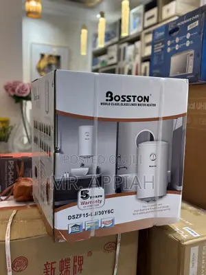 Sealed in Box Bosston 30 Liters Electric Water Heater(White) 