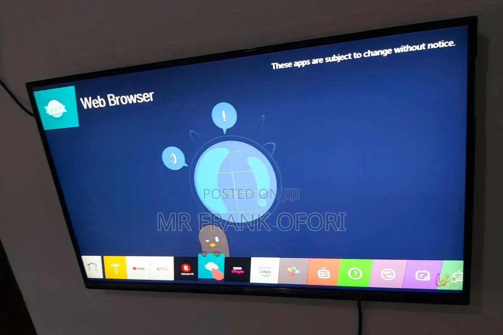 Lg 43inches Smart