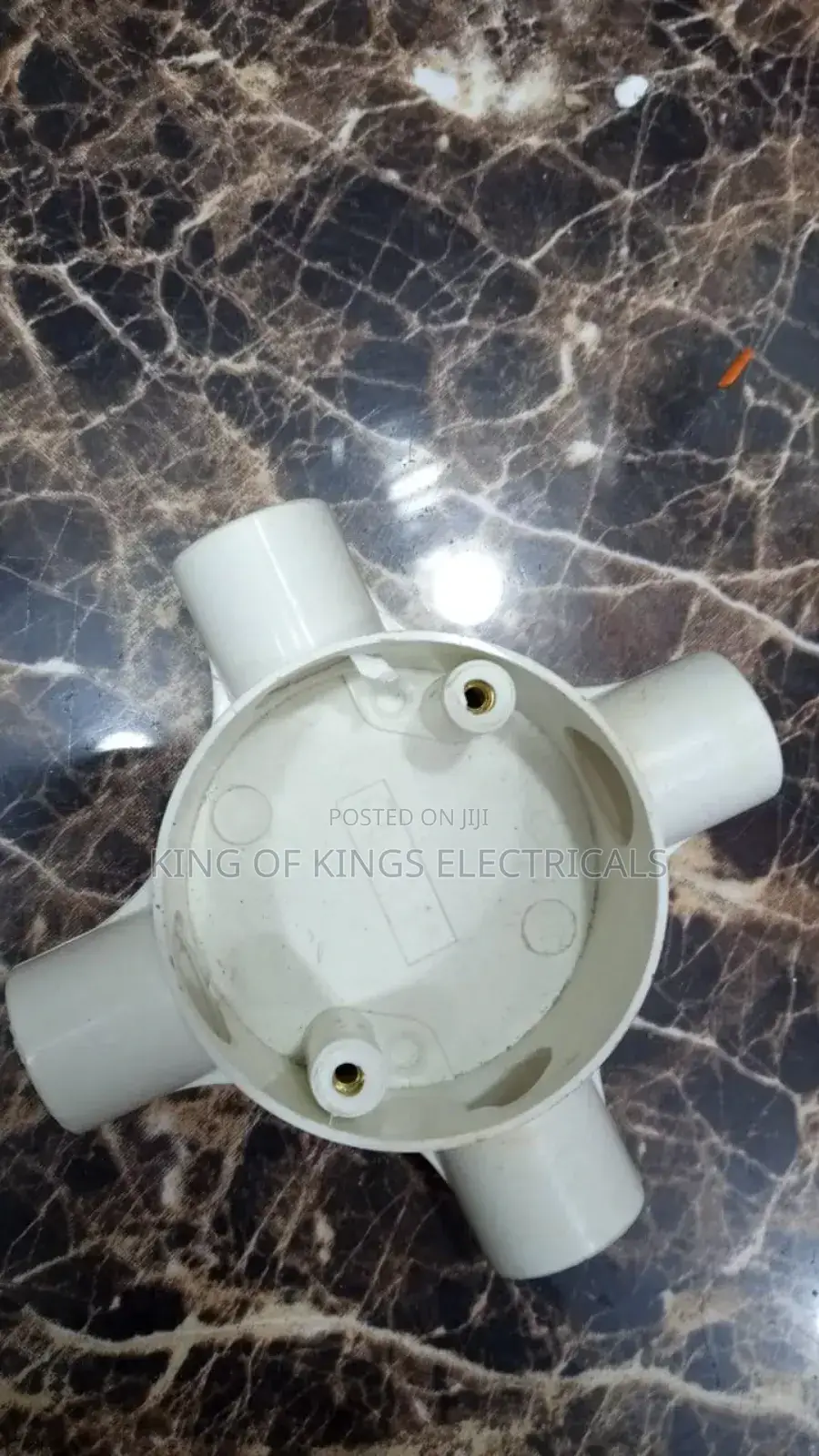 PVC 4-Way Circular Box – Durable and Easy Fitting