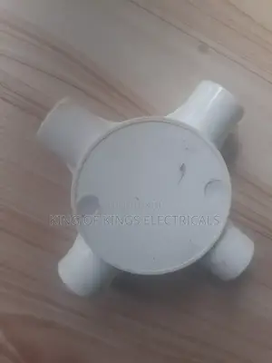 PVC 4-Way Circular Box – Durable and Easy Fitting