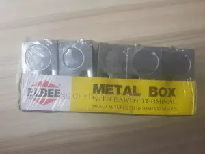 Elbee 3×3 Metal Electrical Back Box(Conduit)Heavyduty British Standard