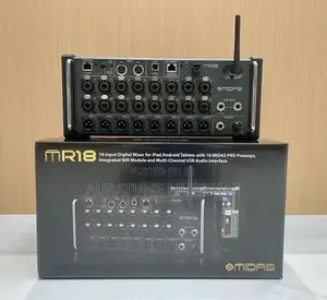 Midas Mr18 18-Channel Tablet-Controlled Digital Mixer
