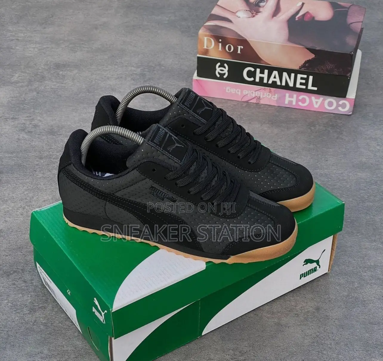 Puma Roma Sneaker Black/Brown