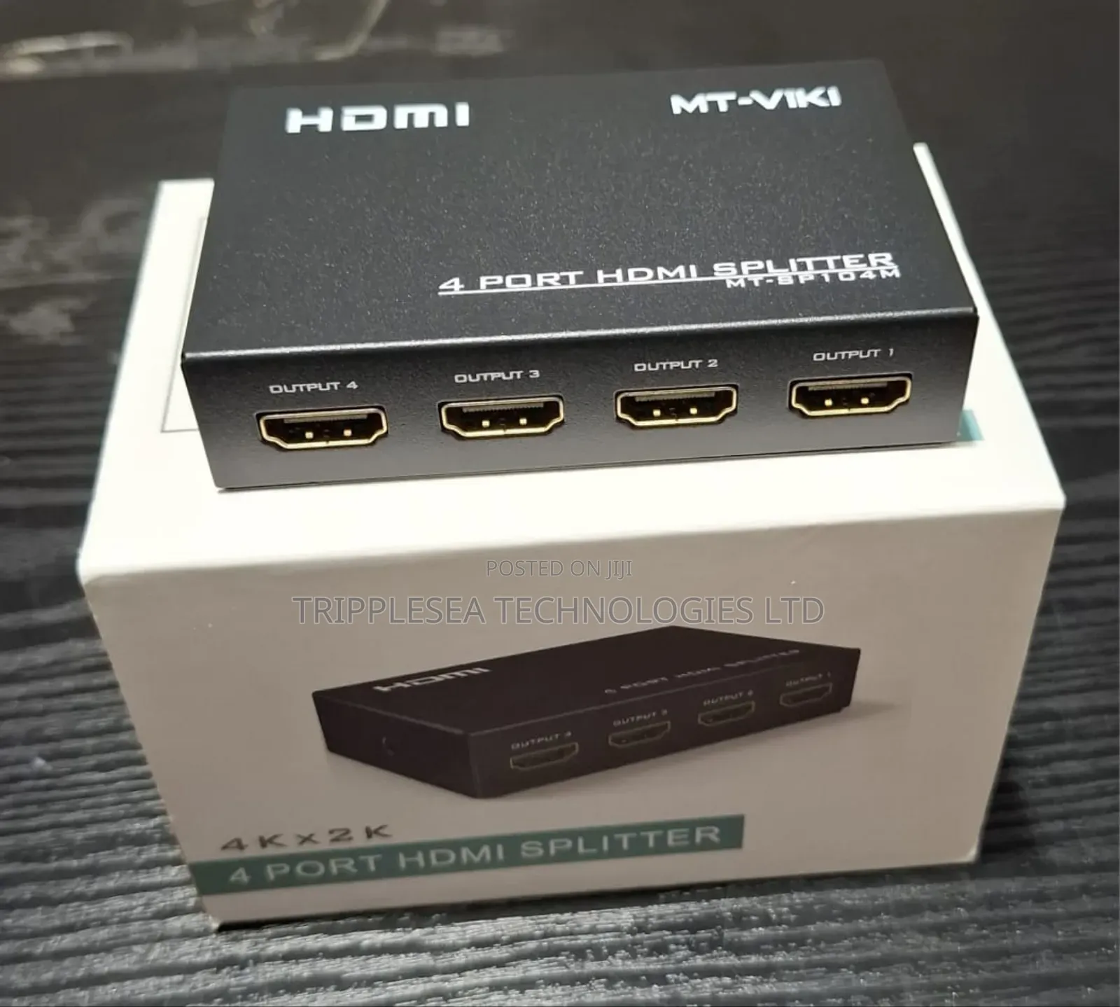 4port Hdmi Splitter X Model: Mt-sp104