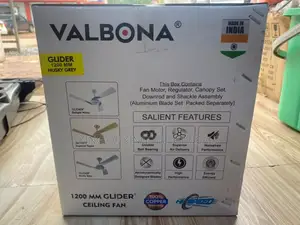Valbona Glider 1200mm Ceiling Fan – Delight White, 3-Year Warranty