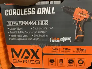 Cordless Drill - 83 Free Accessories
