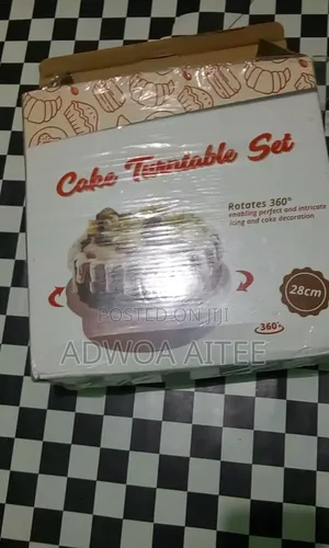 Cake Decorating Turntable Set