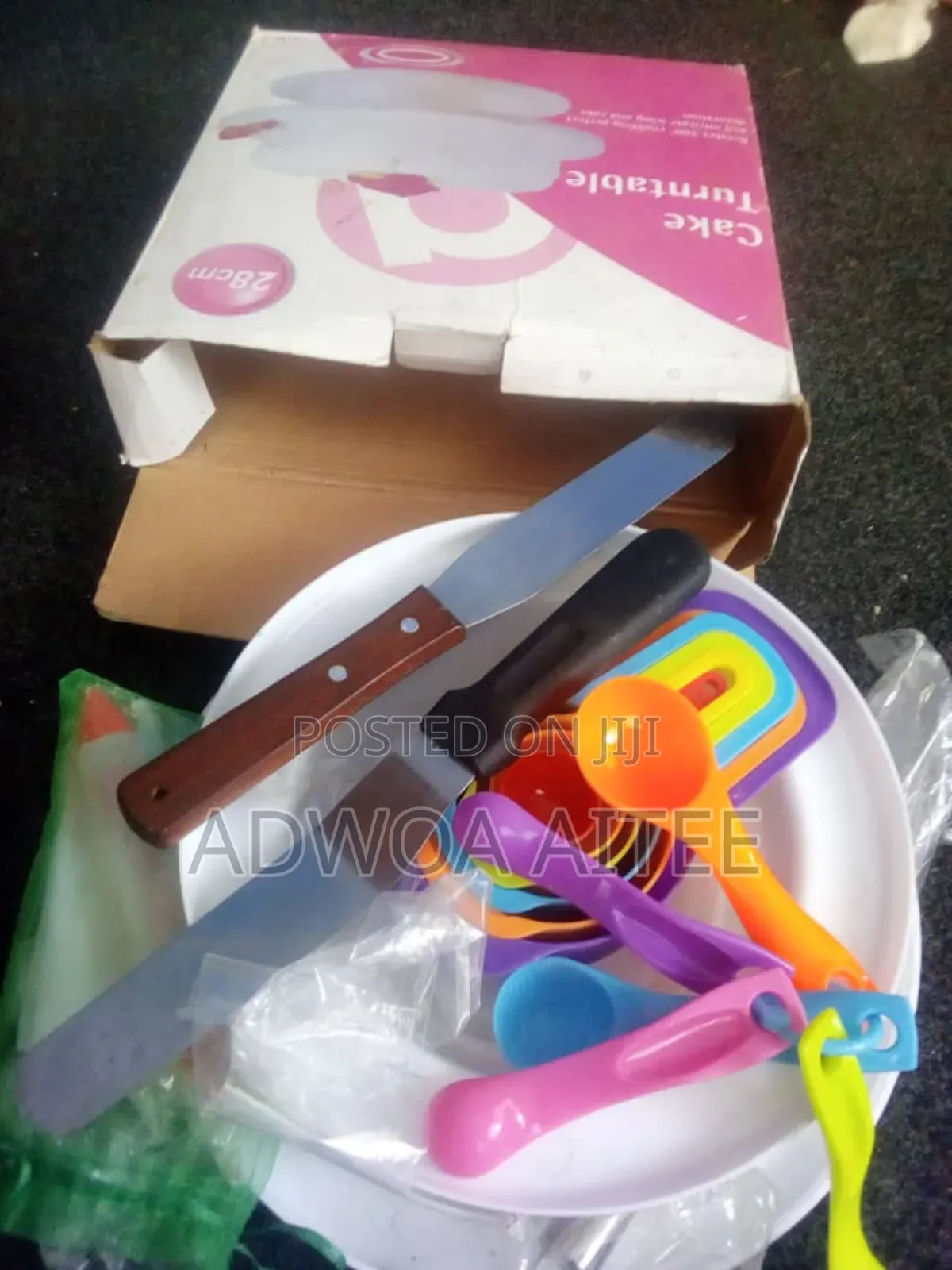 Cake Decorating Turntable Set