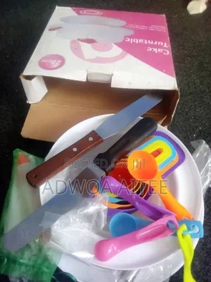 Cake Decorating Turntable Set