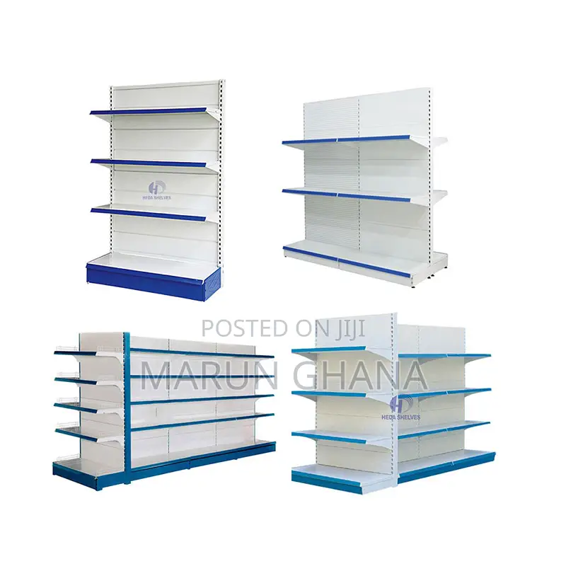 Supermarket Shelves for Retail Store Double-Sided Gondola