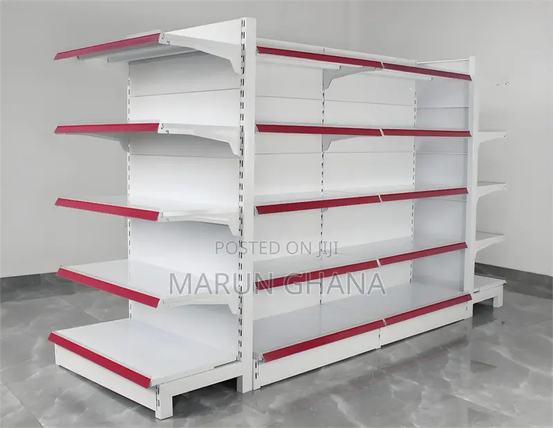 Double Sided End Unit Rack for Supermarket Pharmacy Gondola Racks