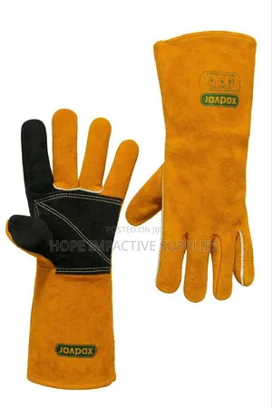 Leather Welding Gloves -16".(Moq=12pairs)