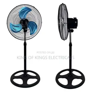 18-Inch Standing Fan – Powerful Cooling for Home Office