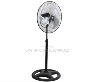 18-Inch Standing Fan – Powerful Cooling for Home Office