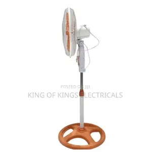 18-Inch Standing Fan – Powerful Cooling for Home Office