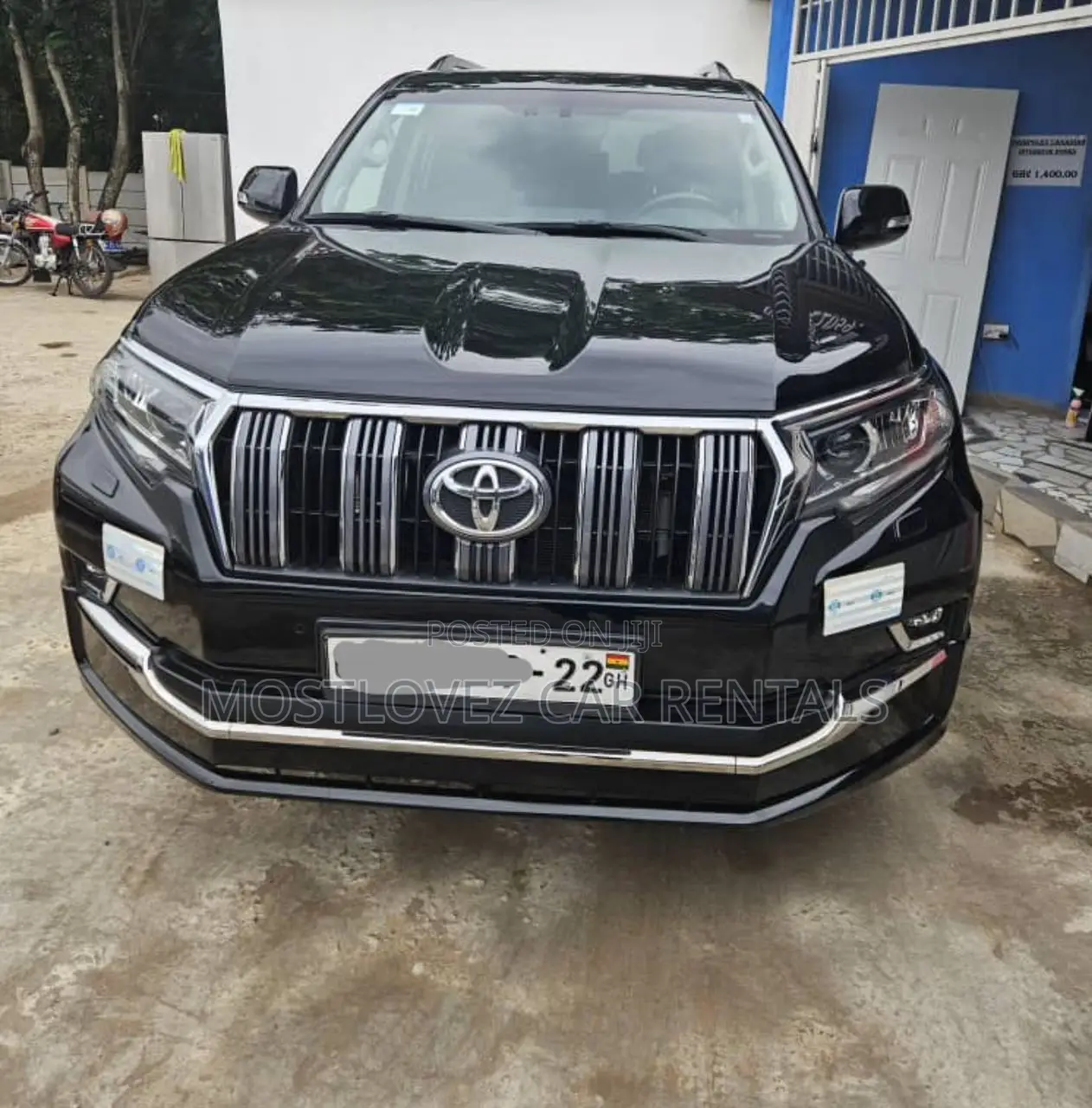 Car Rentals. Landcruiser Prado's For Weddings