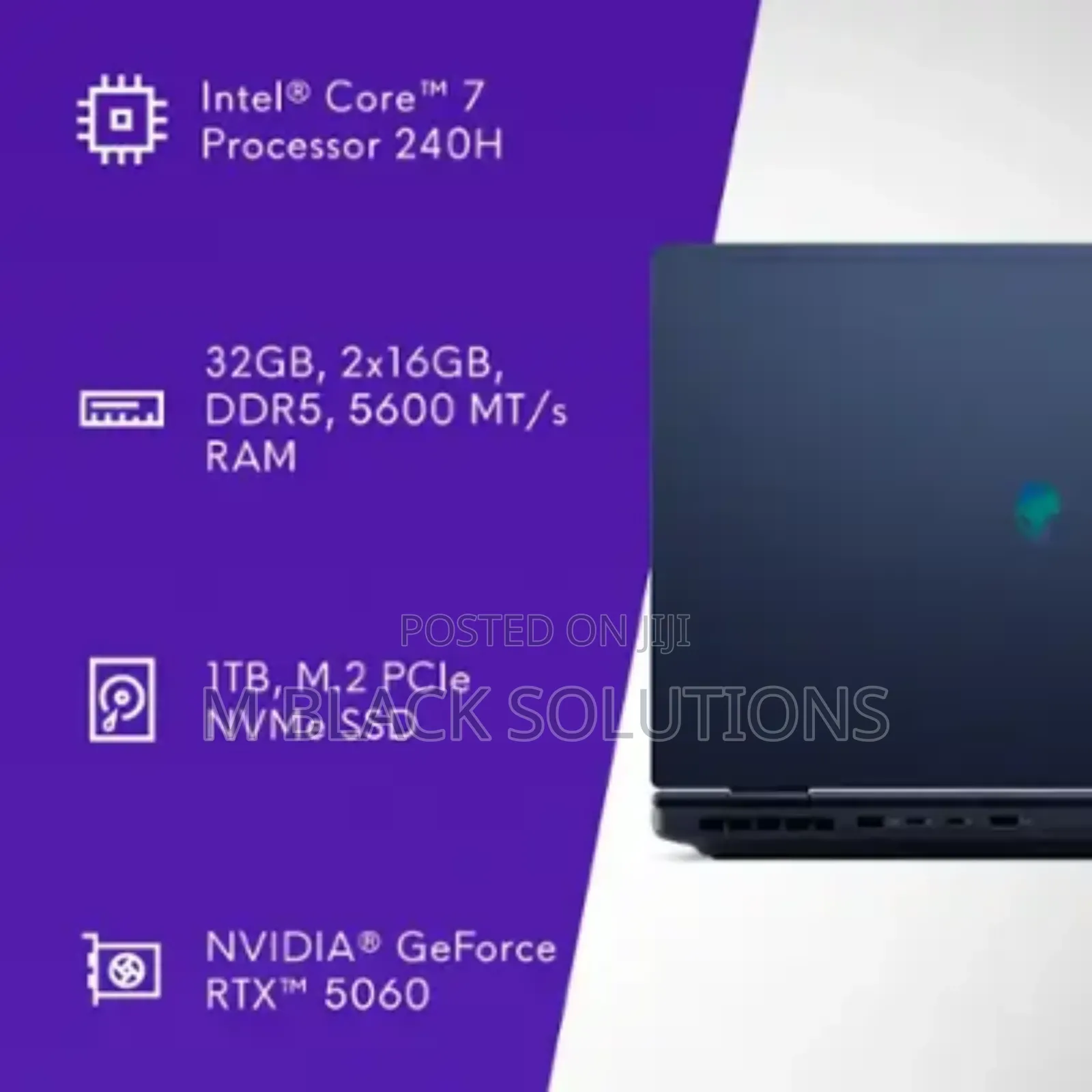 New Laptop Dell Alienware Aurora R16 32GB Intel Core I7 SSD 1T