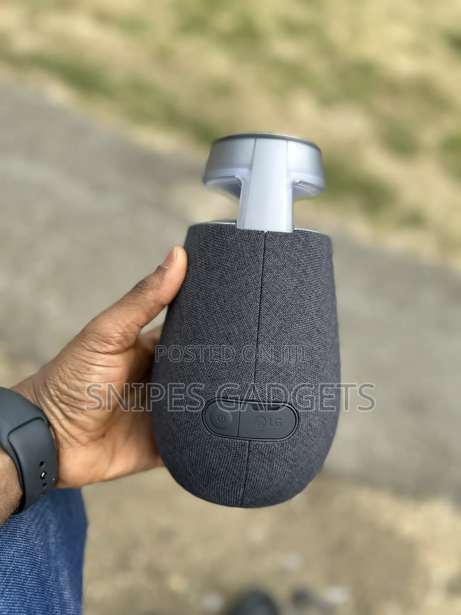 Lg Xo2tbk Xboom 360 Portable Bluetooth Speaker With RGB Lights