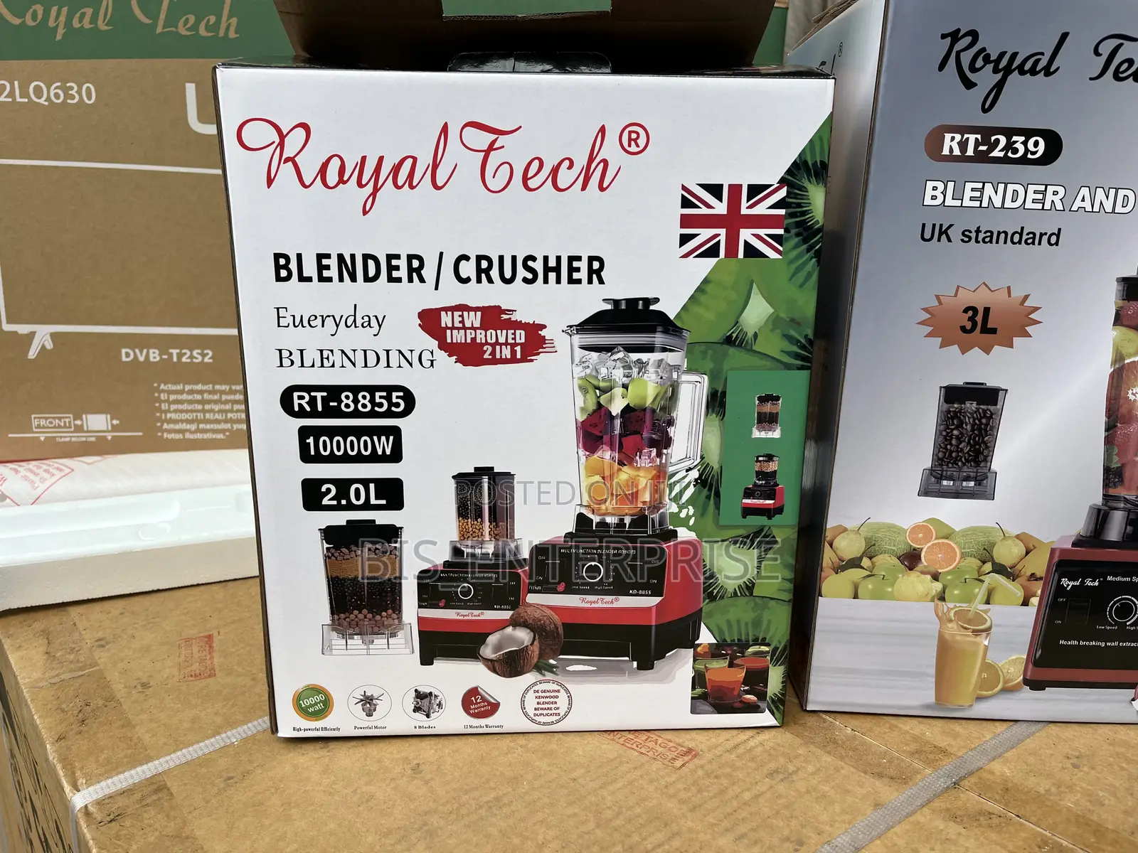 Royal Tech Blender Commercial 2 Liters