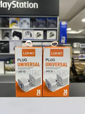 Ldnio Z4 Universal Plug 6amax - Lightweight Abs V0 Travel Adapter