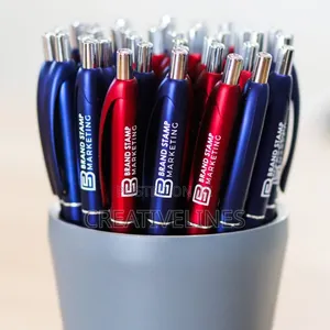 Customised Blue and Red Pens